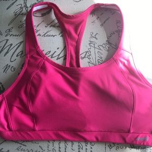Hot pink XL sports bra